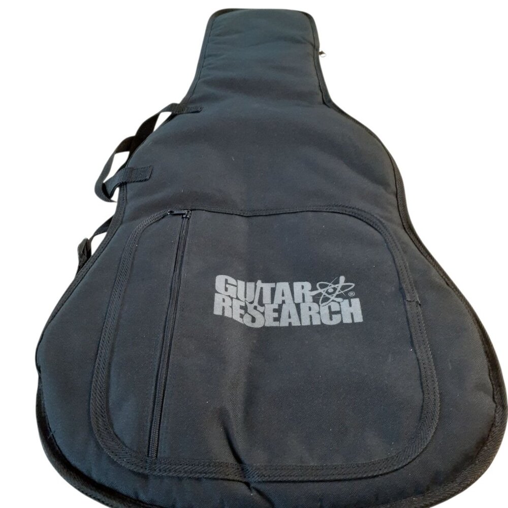 Levy’s EM7 Guitar Research Acoustic Guitar Gig Bag Case Shoulder Strap Black